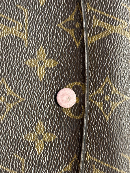 Louis Vuitton - Monogram Long Wallet (Pink Button) – Laced CT