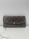 Louis Vuitton - Monogram Long Wallet (Pink Button)