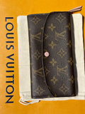 Louis Vuitton - Monogram Long Wallet (Pink Button)