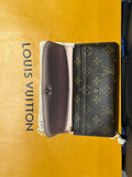 Louis Vuitton - Monogram Long Wallet (Pink Button)